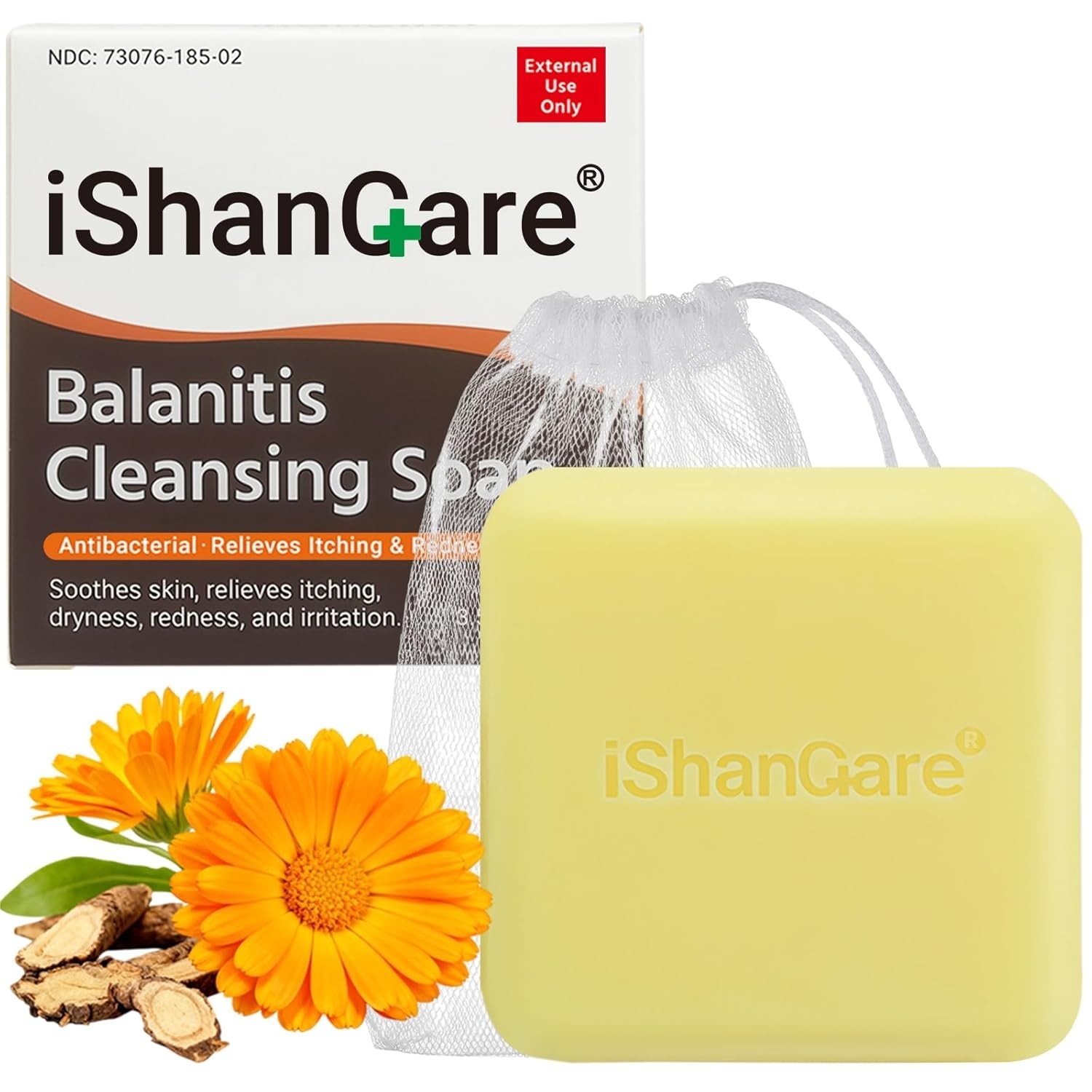 Hydrating Balanitis Soap Bar – Fast Relief & Odor Control for Active Lifestyles