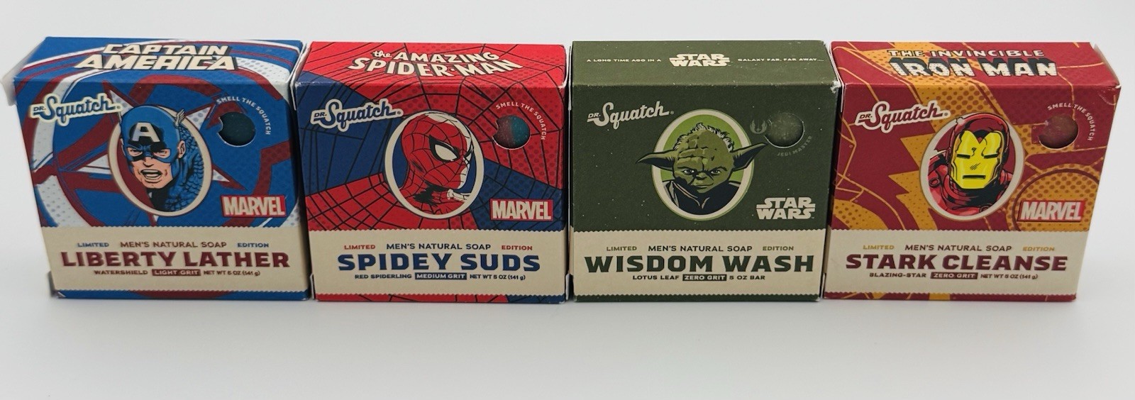 limited-edition Dr. Squatch natural bar soaps Set