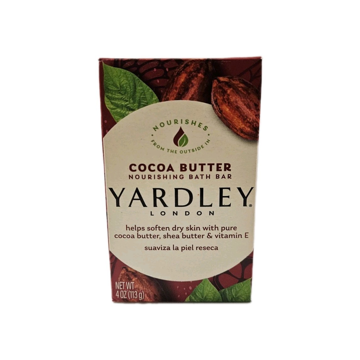 Yardley London Cocoa Butter Moisturizing Bath Bar 4.0 Oz