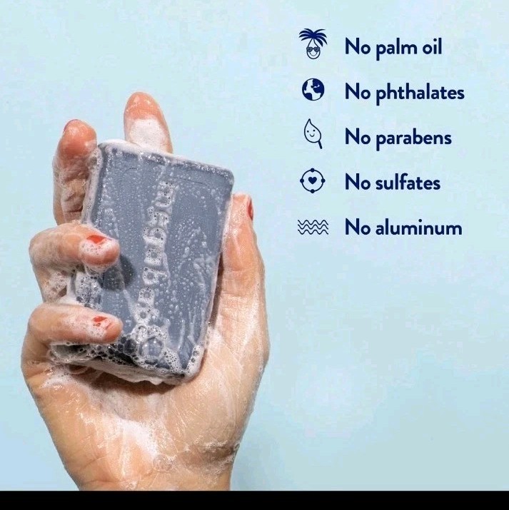 Underarm Bar Soap with Detoxifying Charcoal for Odor Control 3.5 oz /Megababe 🔥