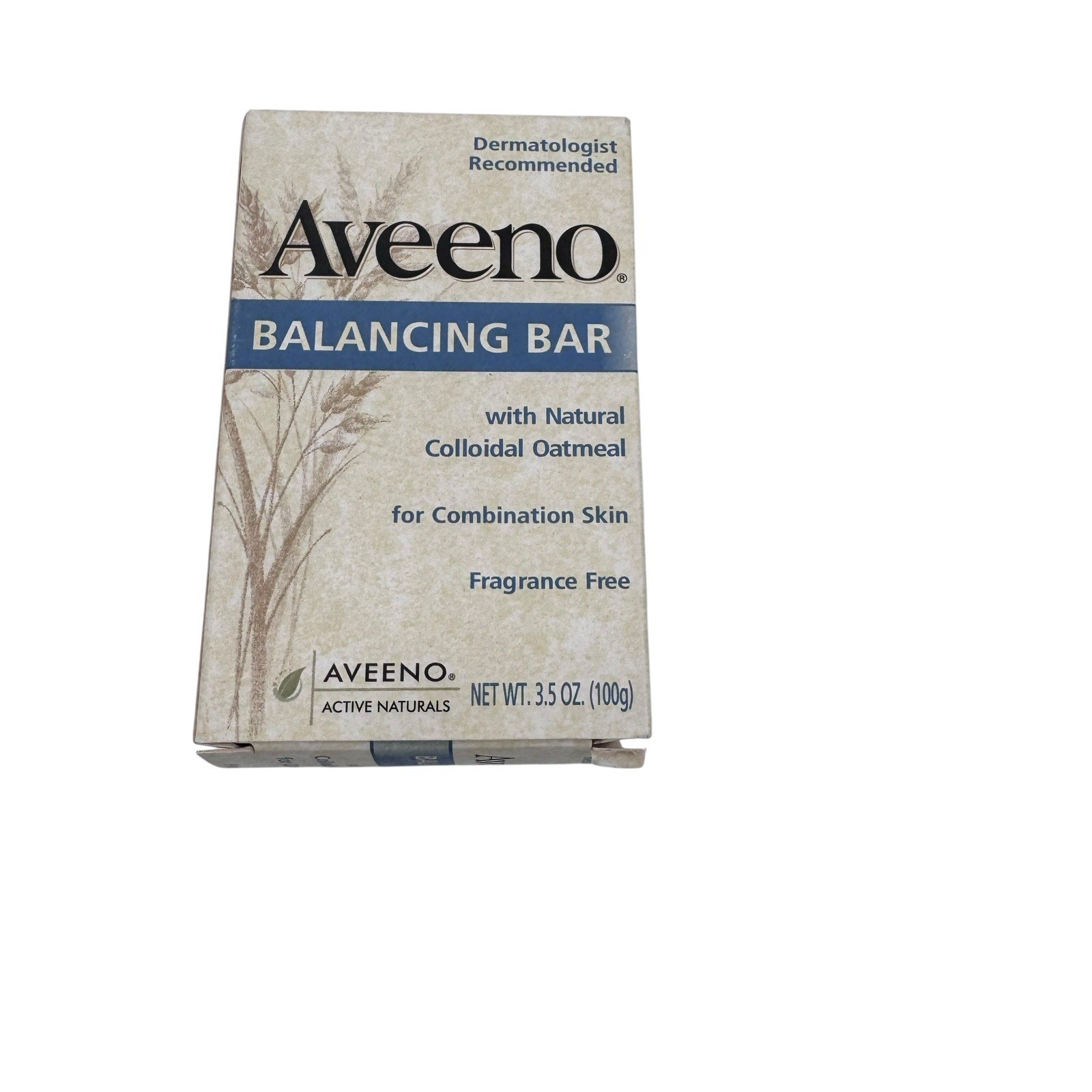 Aveeno BALANCING bar Natural Colloidal Oatmeal Combination Soap Bar 3.5oz NEW