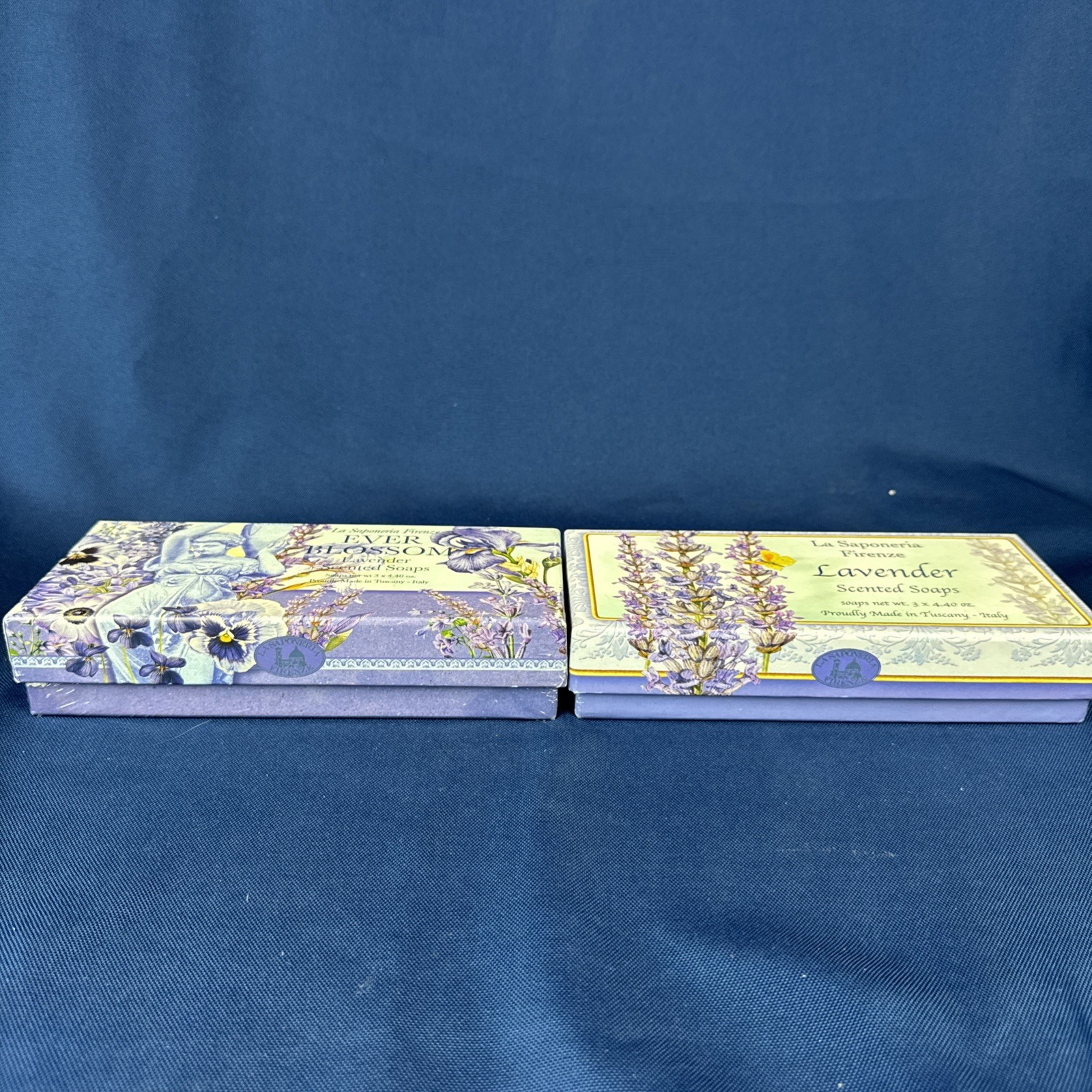 La Saponeria Firenze Lavender Scented Soaps 6 x 4.40oz Tuscany Italian NEW Italy
