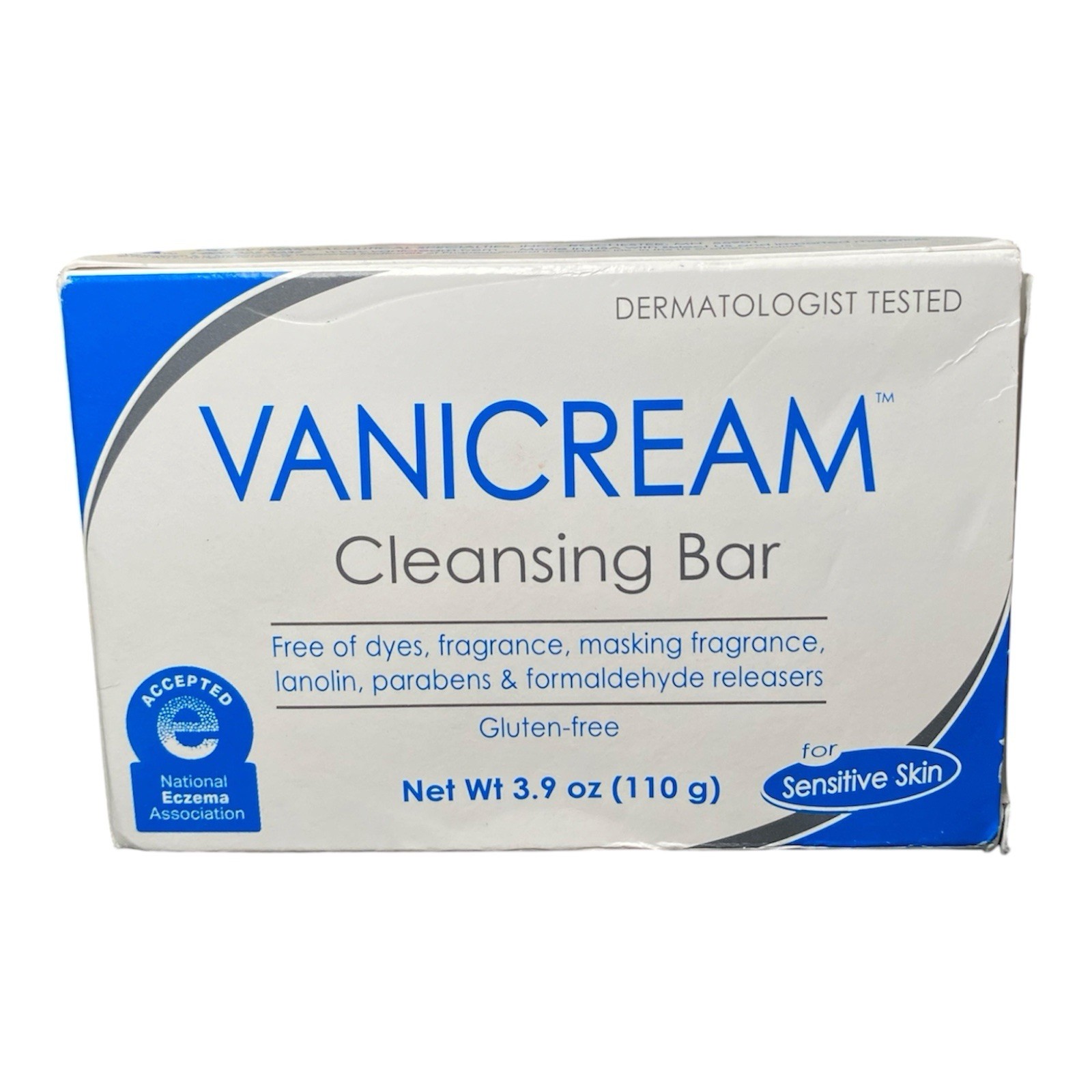 Vanicream Full-Body Cleansing Bar for Sensitive Skin – 3.9 oz