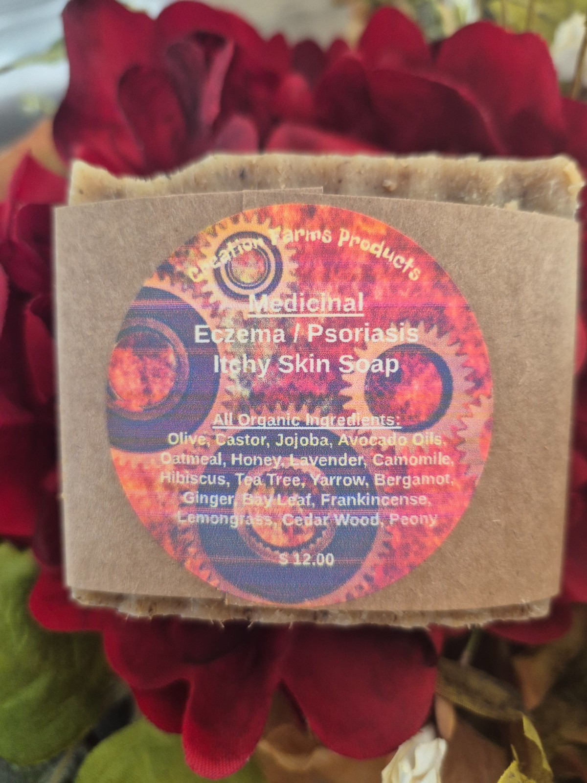Organic Medicinal Eczema / Psoriasis Soap