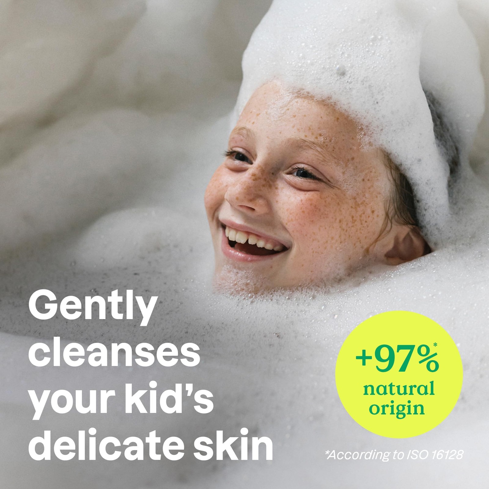 Attitude Bubble Wash for Kids, EWG Verified Bath, 16 Fl Oz (Pack of 1)