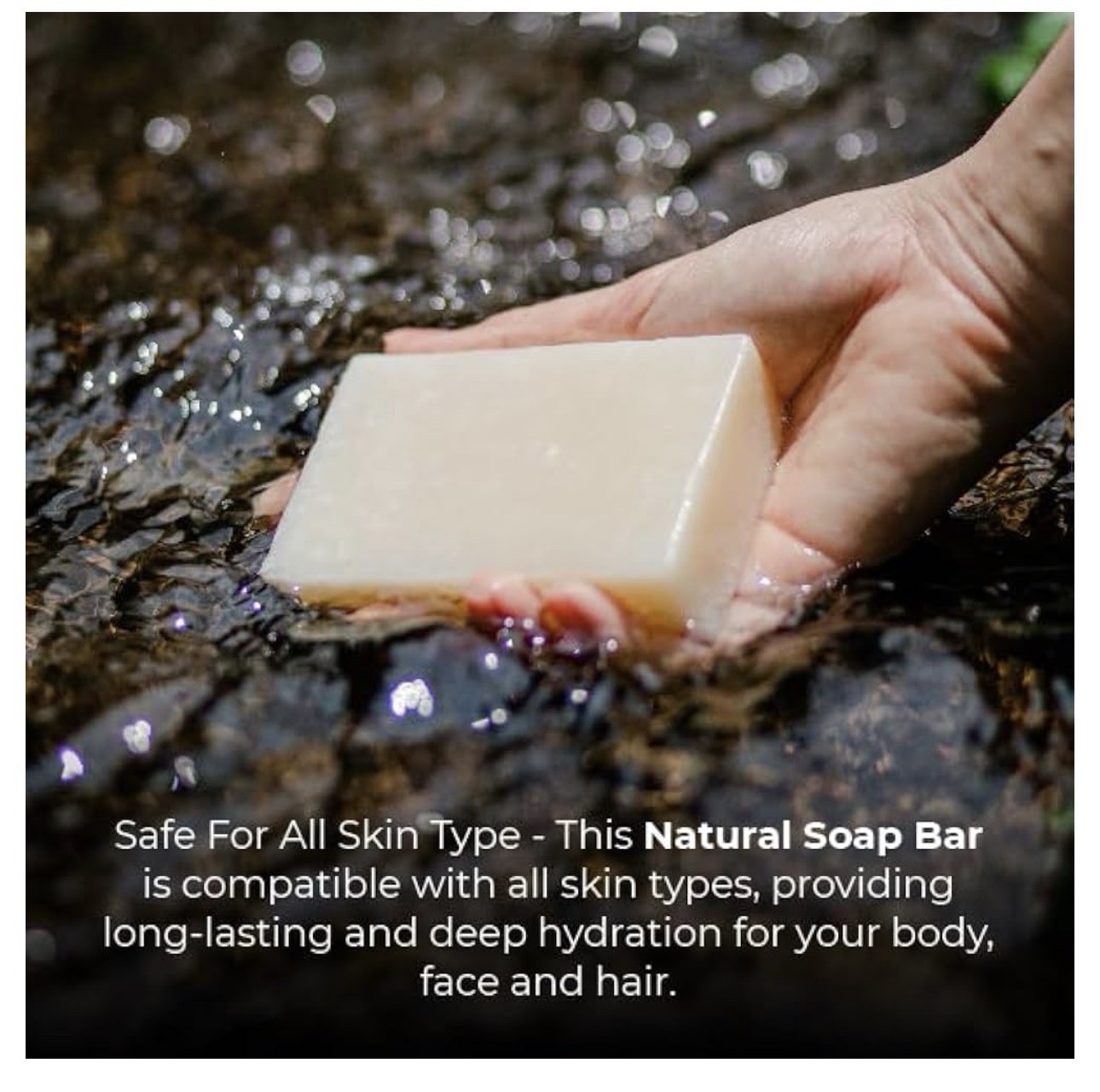 Bali Bars Natural Soap Bar For Men and Women Dry Sensitive Skin