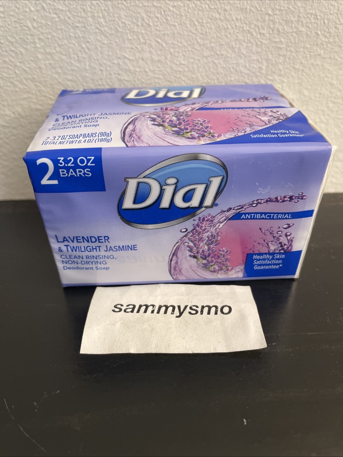 Dial Lavender Twilight Jasmine Antibacterial Soap, 2 pack, 3.2oz. DISCONTINUED