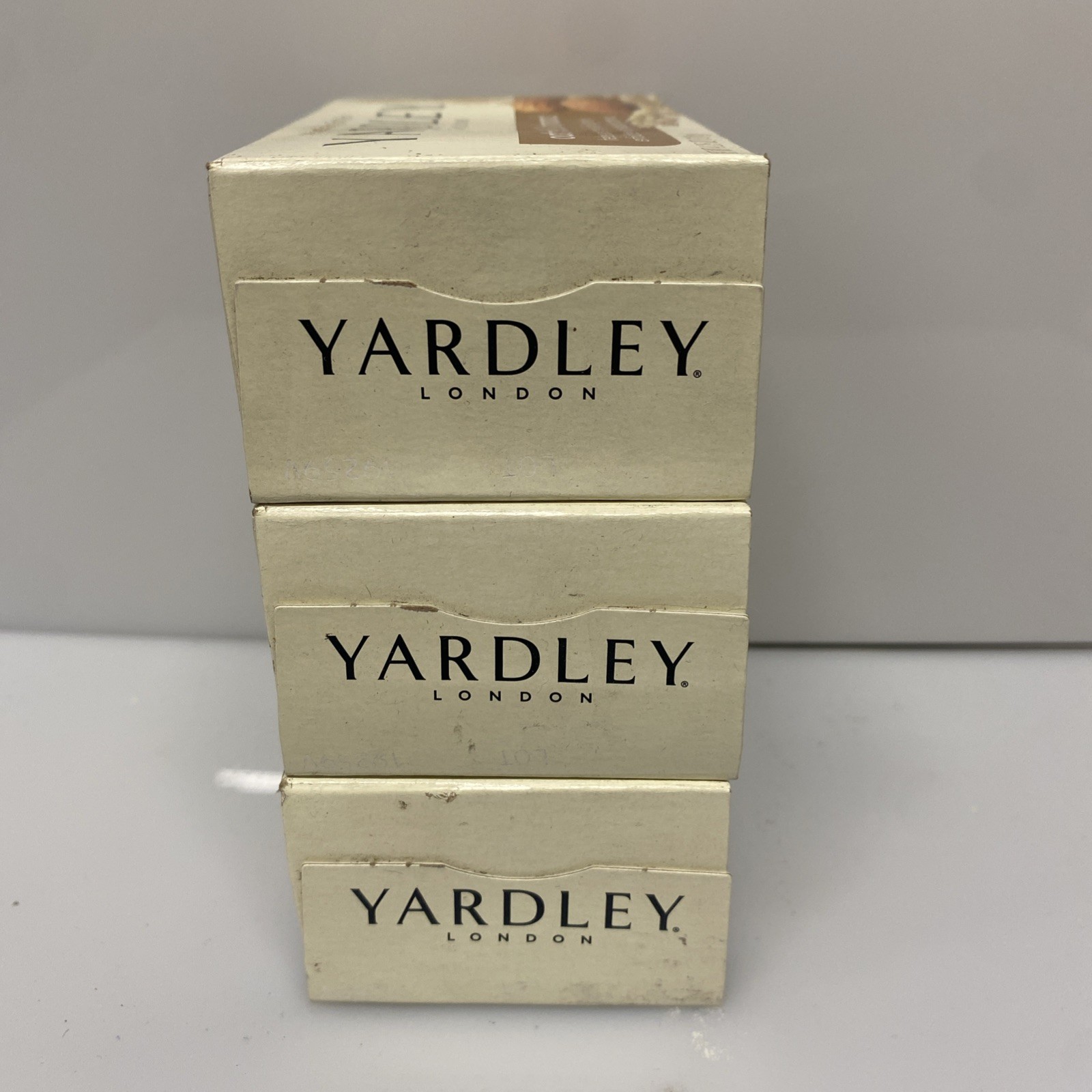 3X Yardley London Soap Bath Bar Oatmeal & Almond 4.25 Oz