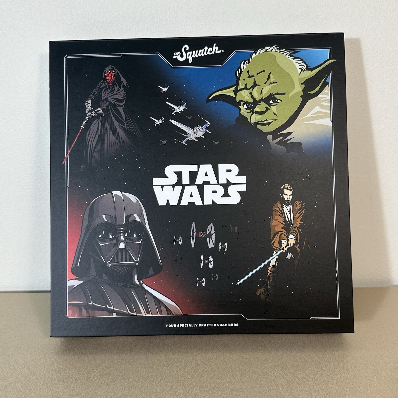 Dr. Squatch Star Wars Limited Edition Soap Set Collection 1 Four Bricks NEW