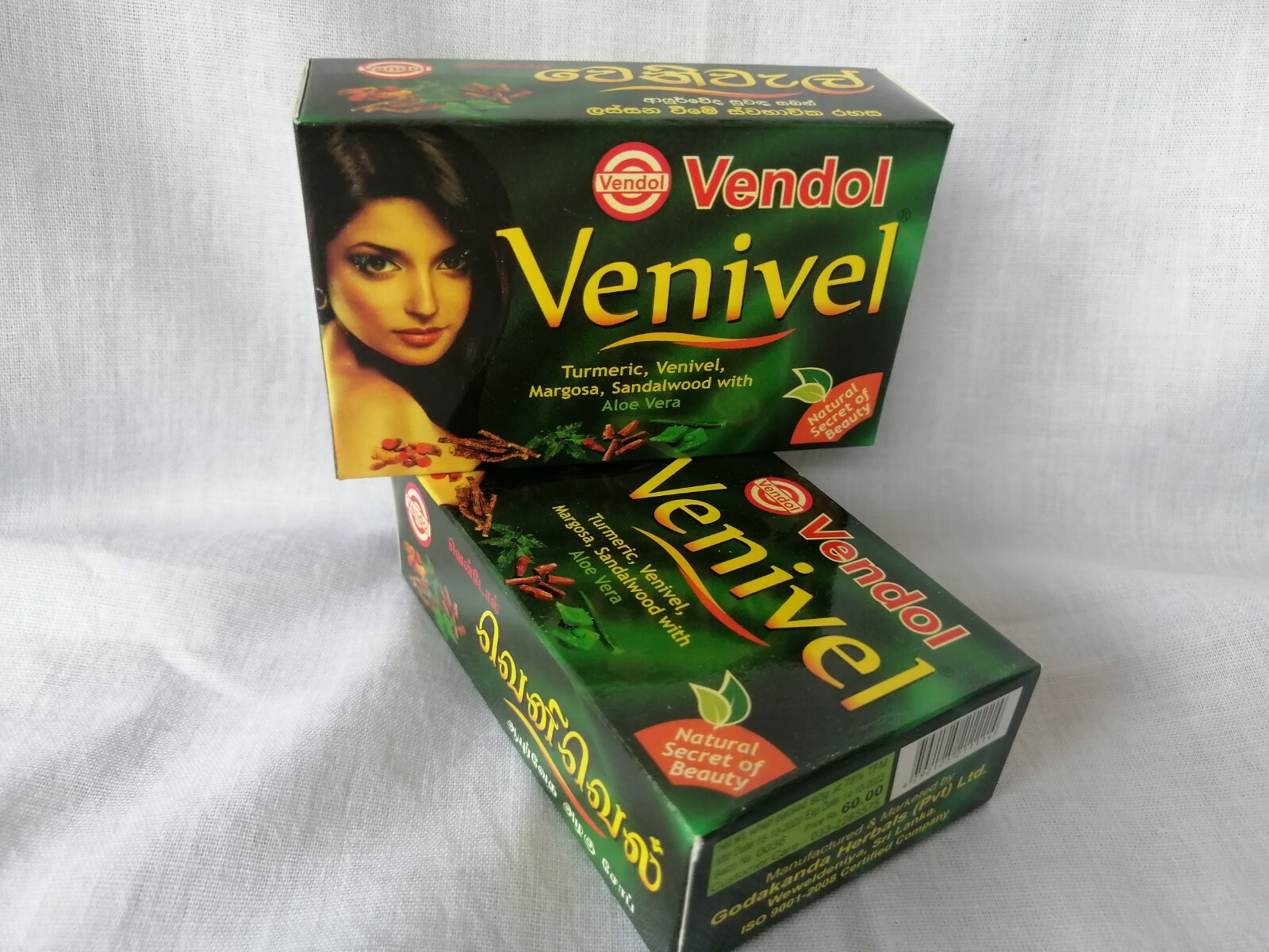 Vendol Venivel Ayurvedic herbal Beauty Original natural Soap Sri Lanka