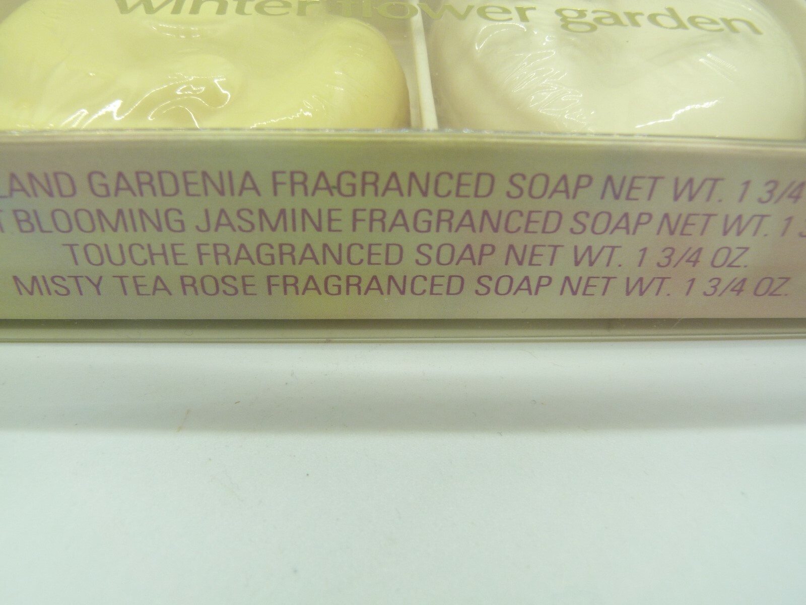 Vintage Jovan Winter Flower Garden Fancy Guest Bathroom Gift Soap Sealed