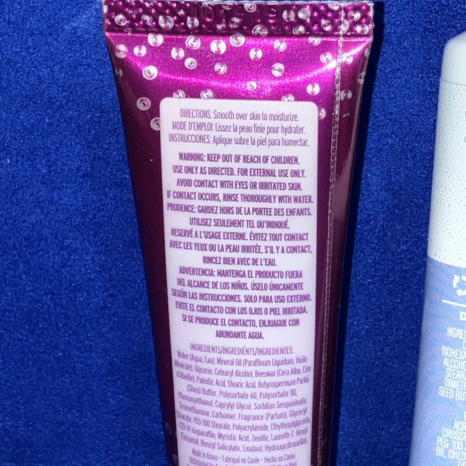 BATH & BODY WORKS LAVENDER VANILLA CREAM LOTION& Sparkling Roses 1 OZ Each