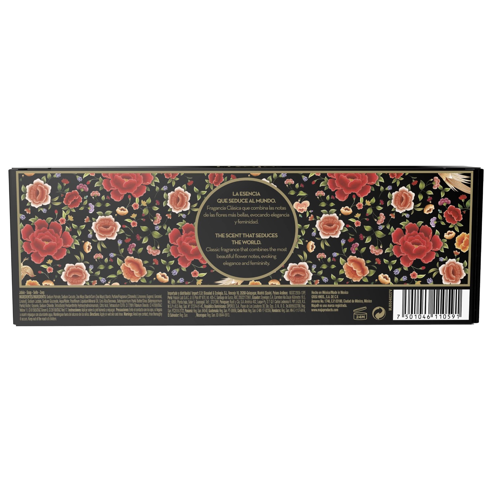 Luxury Soaps Set – 3 x 4.9 Oz Bars, Pack of 2, Moisturizing & Fragrant