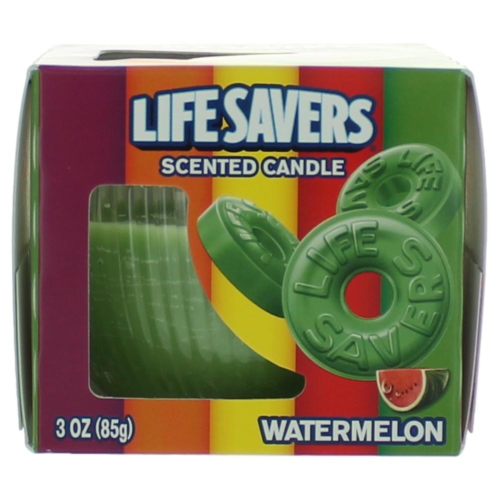 Life Savers Scented Candle 3 oz Jar – Watermelon