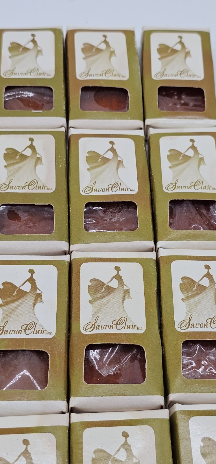 Vintage Savon Clair Mini Soaps Boxed Lot of 26 Unused Old Stock 1950’s NOS