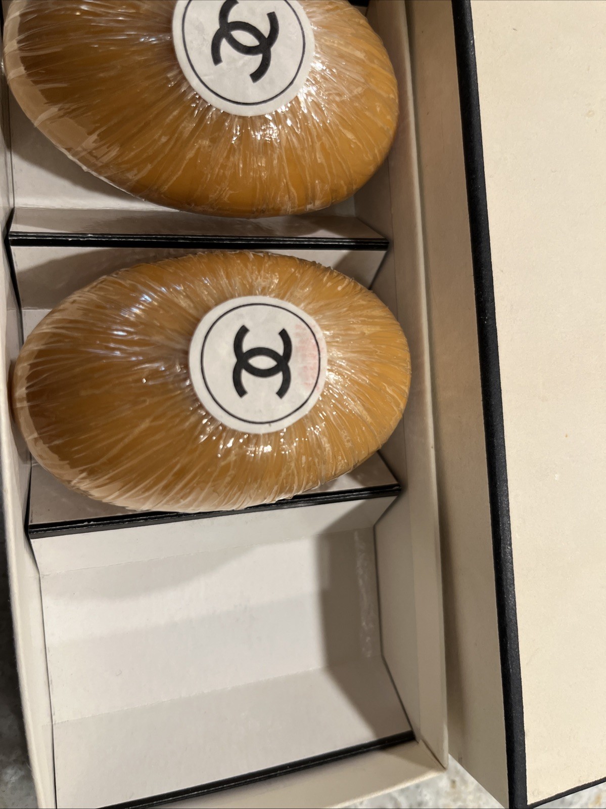 Vintage Chanel No. 5 Hand Soap 2 Bars With Original Box Retro Sealed