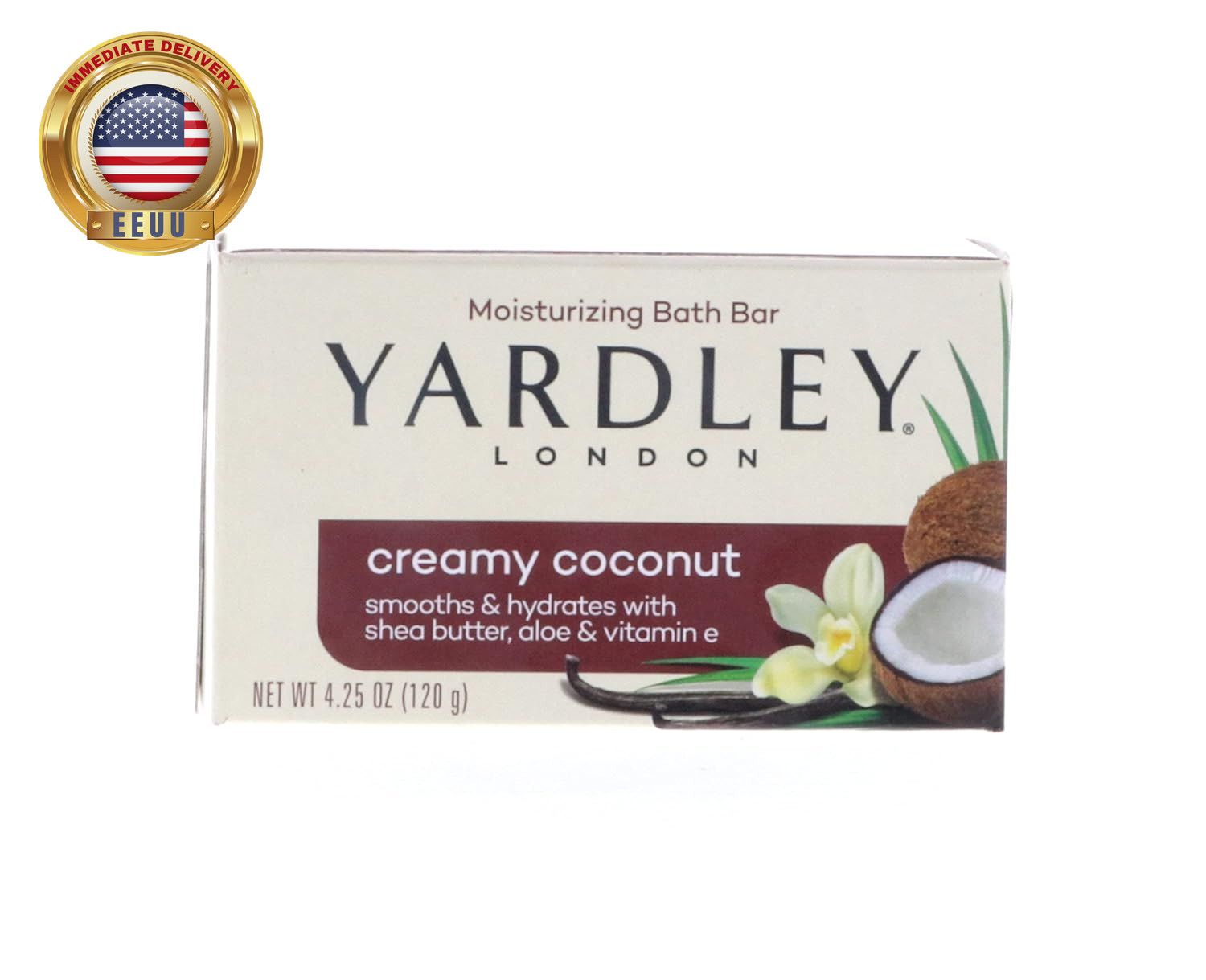 , Bar Soap Creamy Coconut, 4.25 Ounce ⭐️⭐️⭐️⭐️⭐️