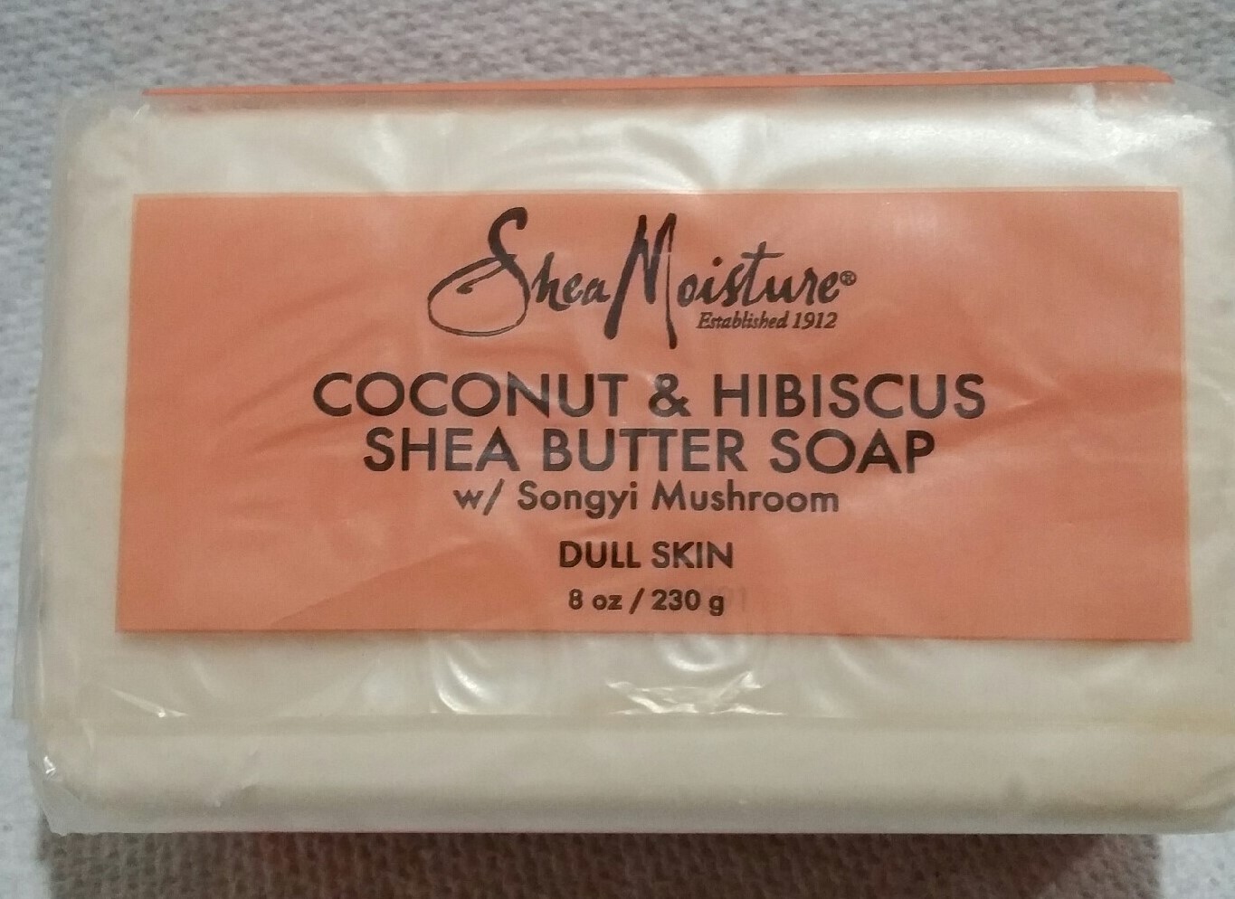 Shea Moisture Coconut & Hibiscus Shea Butter Soap 8 oz