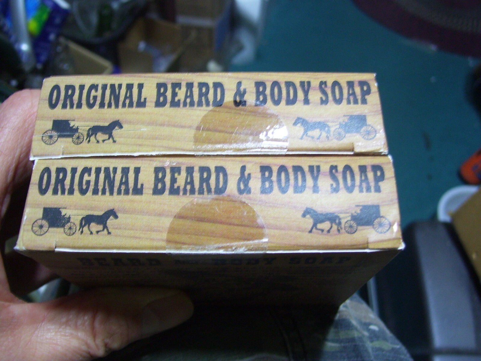 2 Original Beard and Body Soap by Honest Amish-New Sealed YOU GET 2