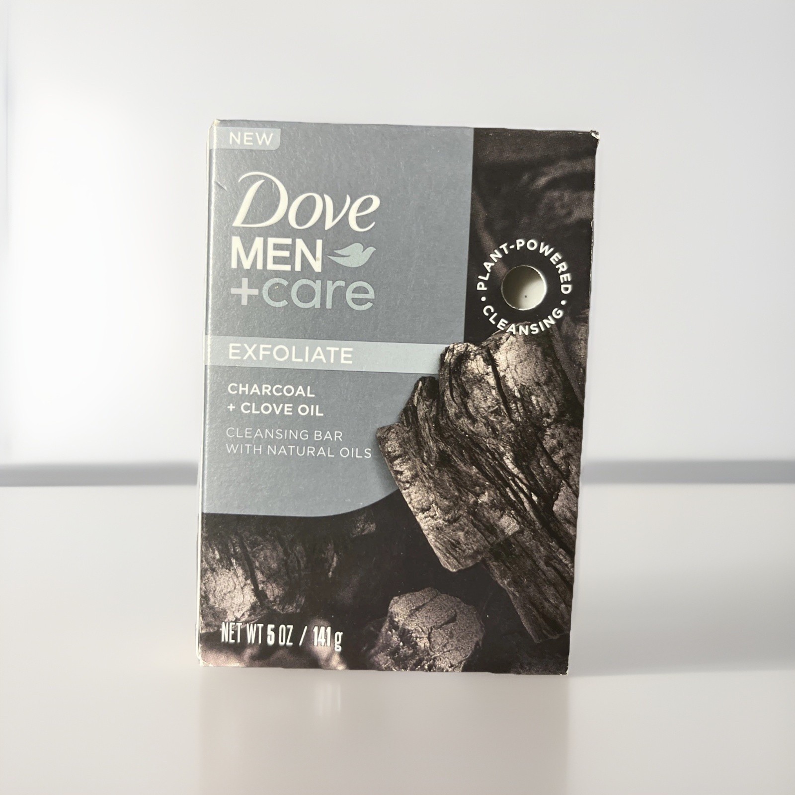 Dove Men Care Exfoliate Cleansing Bar Charcoal Clove Oil 5 oz 141g New