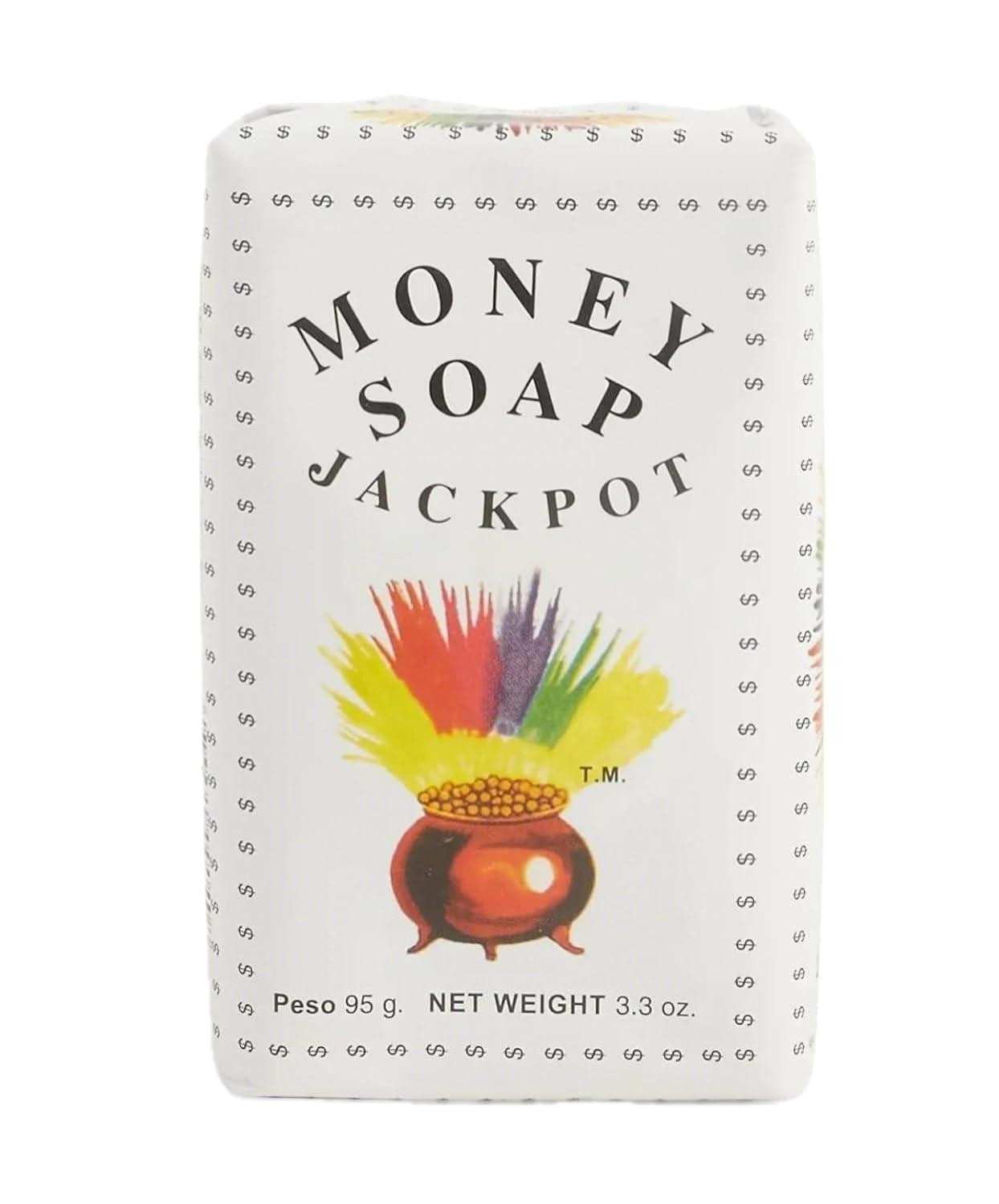 Lanman & Kemp Money Jackpot Soap Bar 3.3 Oz (Pack of 4) – NO MONEY INSIDE