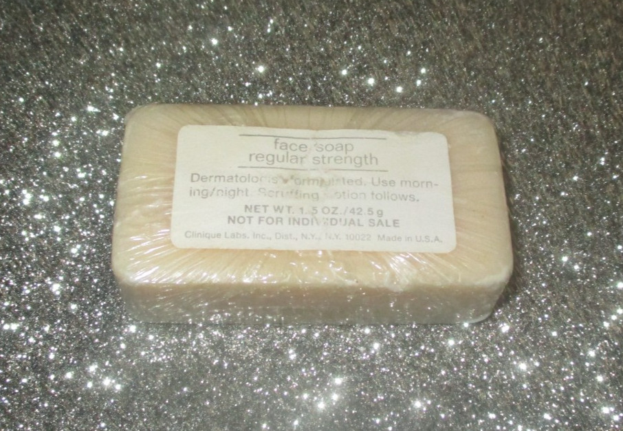 Clinique Face Bar Soap Regular Strength for Men 1.5 oz Sealed