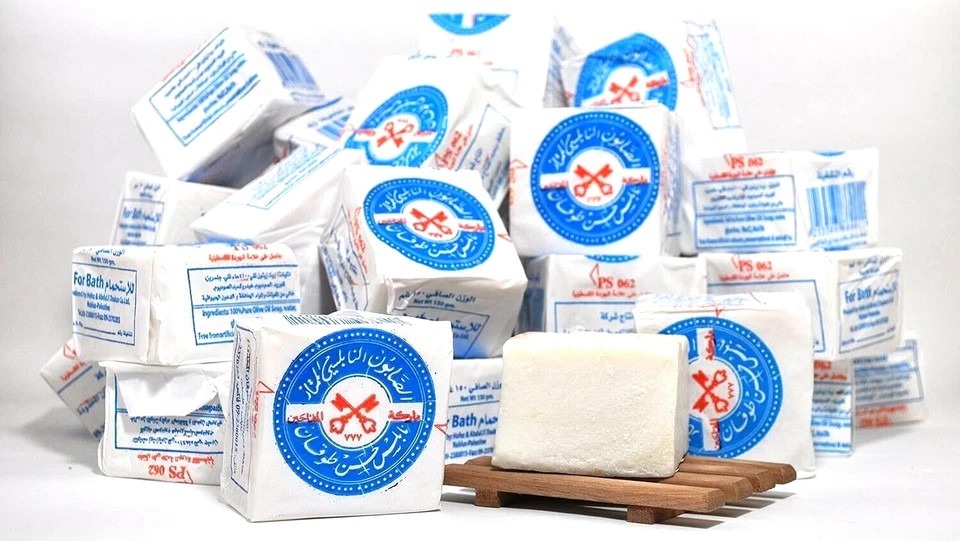 Nablus olive oil soap traditional Palestinian natural skincare