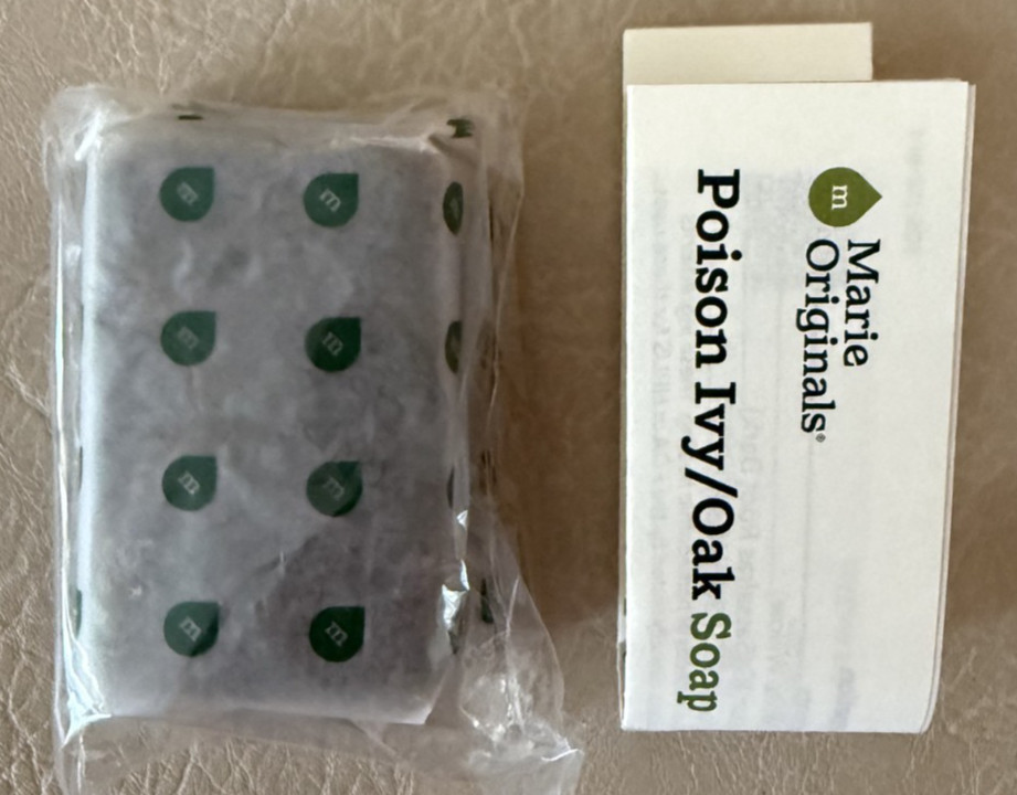 Marie Originals The Bioactive Poison Ivy & Oak Soap 1 Bar NEW