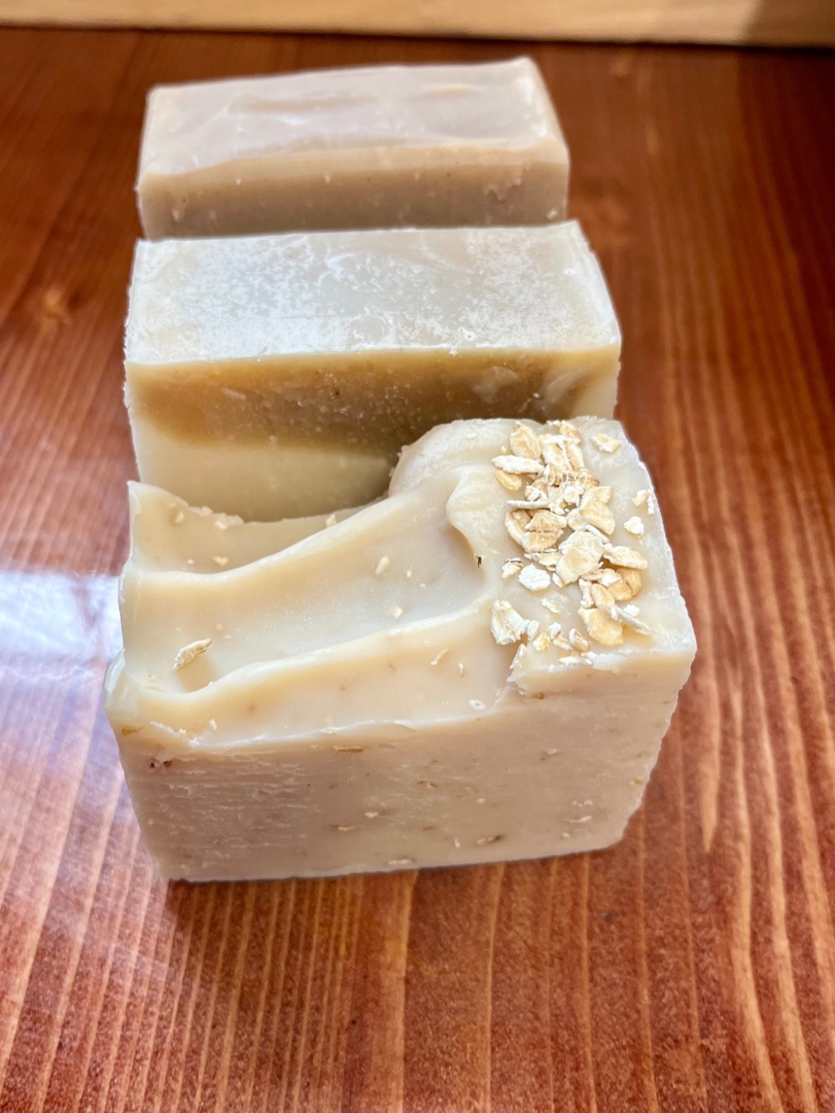 100% natural ingredients – handmade goat milk soap (set of 3 bars)