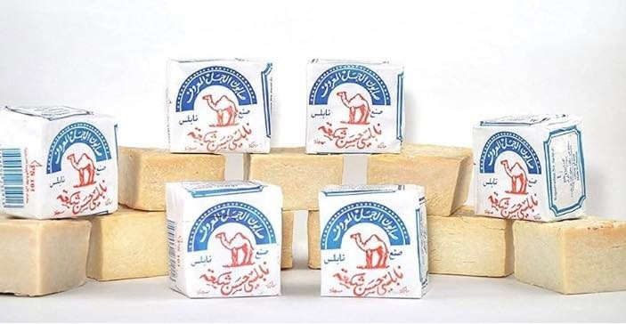6 Bars Nabulsi Olive Oil Soap Natural Handmade Palestinian صابونة نابلسية الجمل