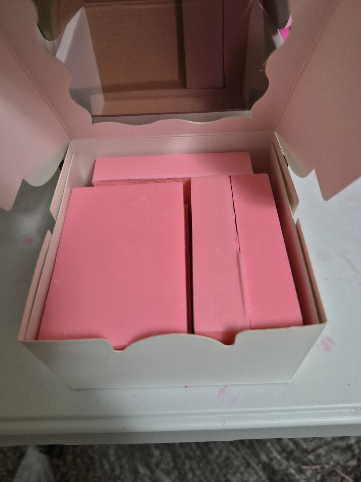 Watermelon handmade soap 6 bars