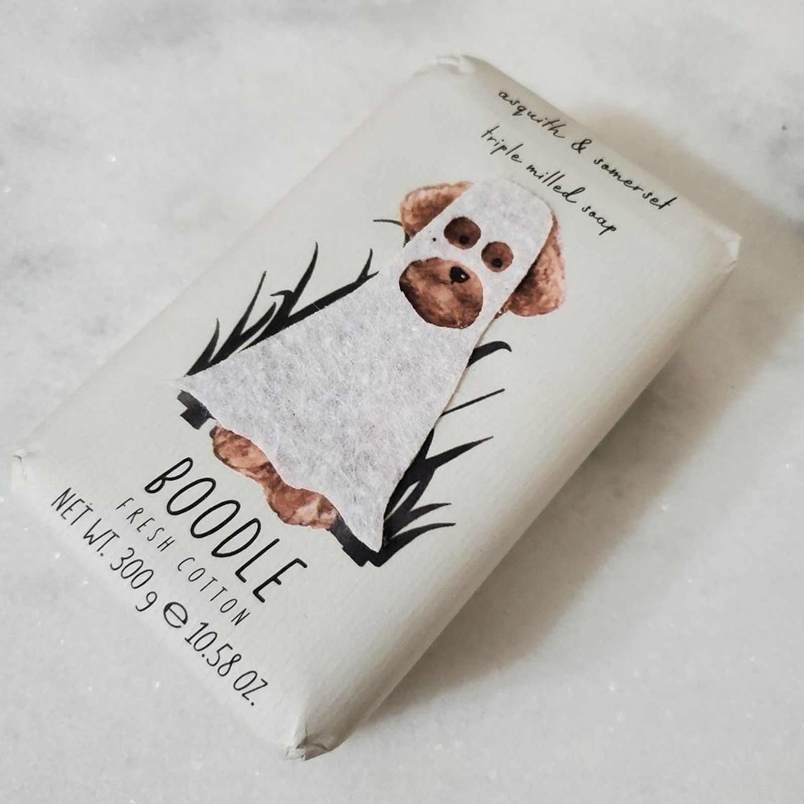 Asquith & Somerset Triple Milled Bar Soap Fresh Cotton Certified Sustainable