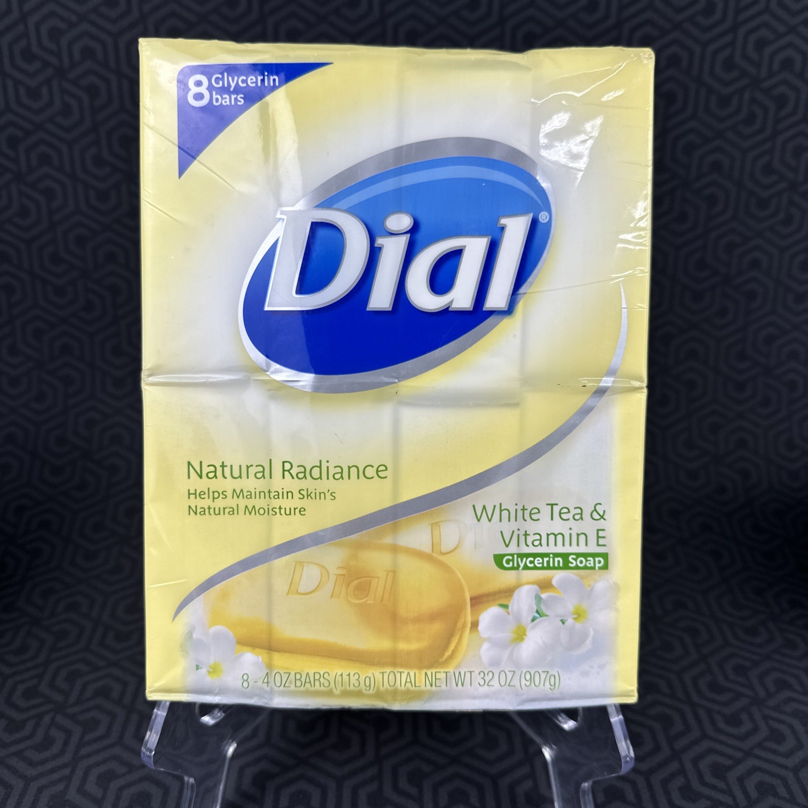 8 pack of 4 oz Dial Bar Soap White Tea and Vitamin E Glycerin New Sealed