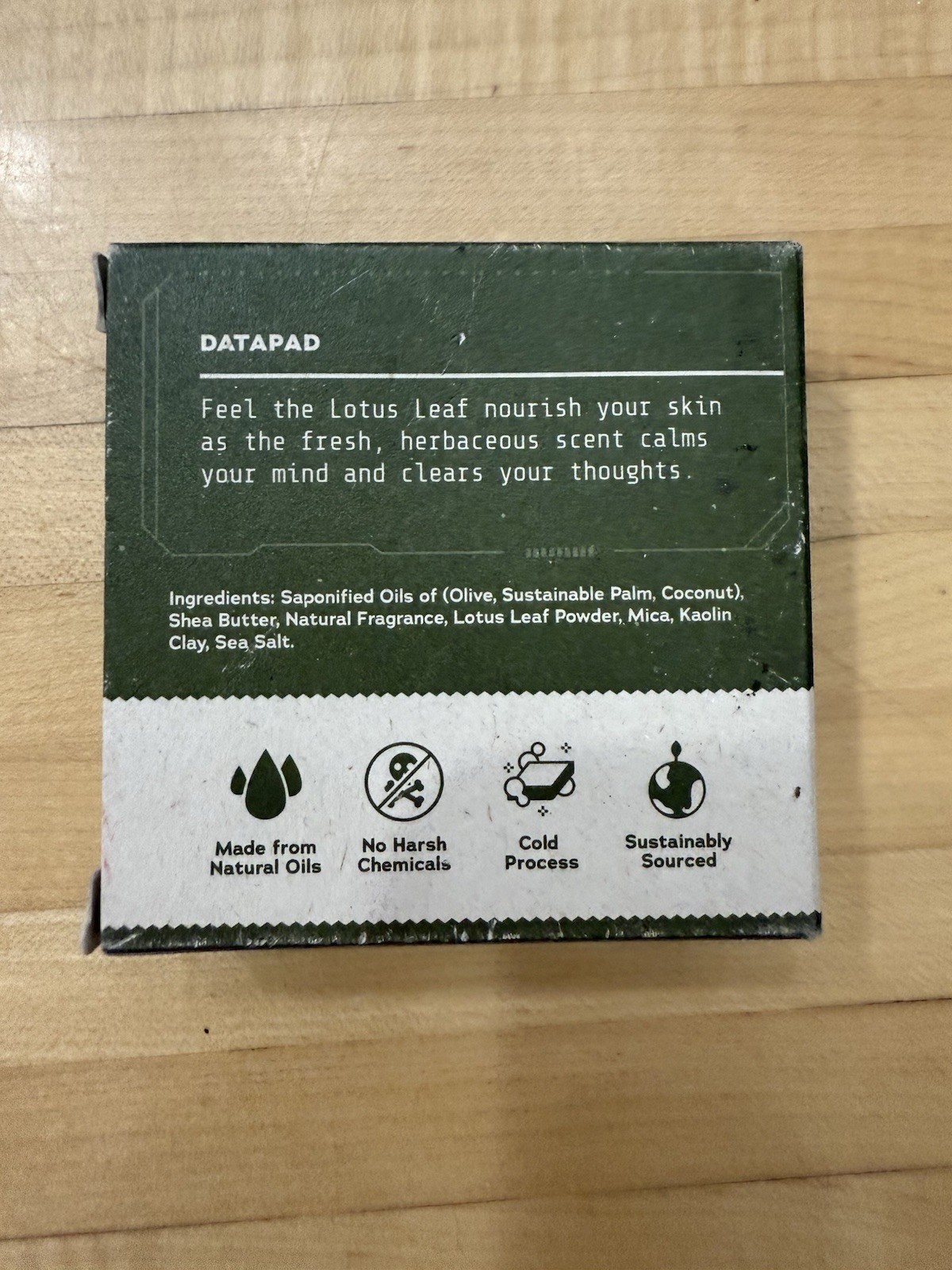 Dr. Squatch x Star Wars Limited Edition Soap Bar 5 Oz Wisdom Wash Yoda