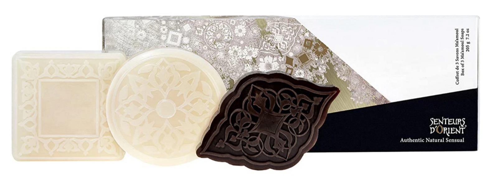 Senteurs D’Orient Box of 3 Ma’amoul Soaps (New In Box) – 205g / 7.2 oz