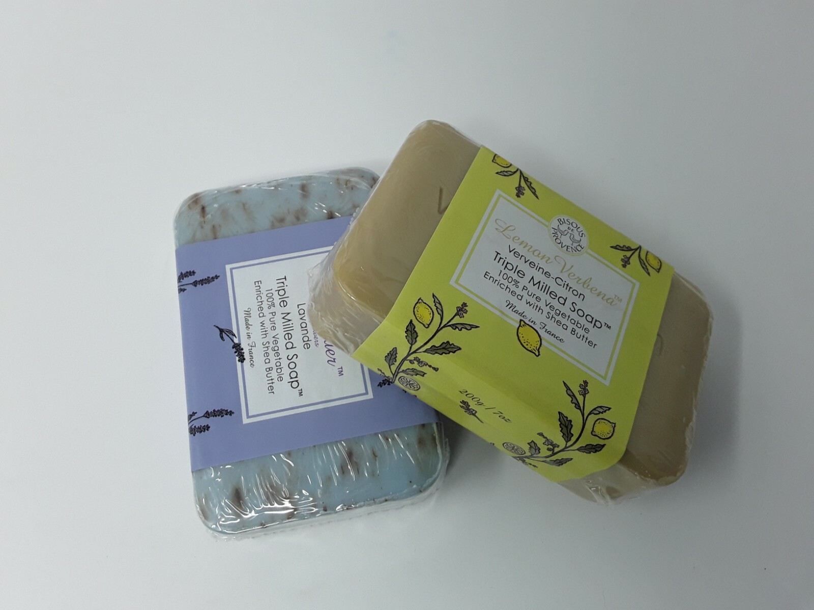 Trader Joes Lemon Verbena & Lavender Triple Milled Soap Pure Vegetable w Shea