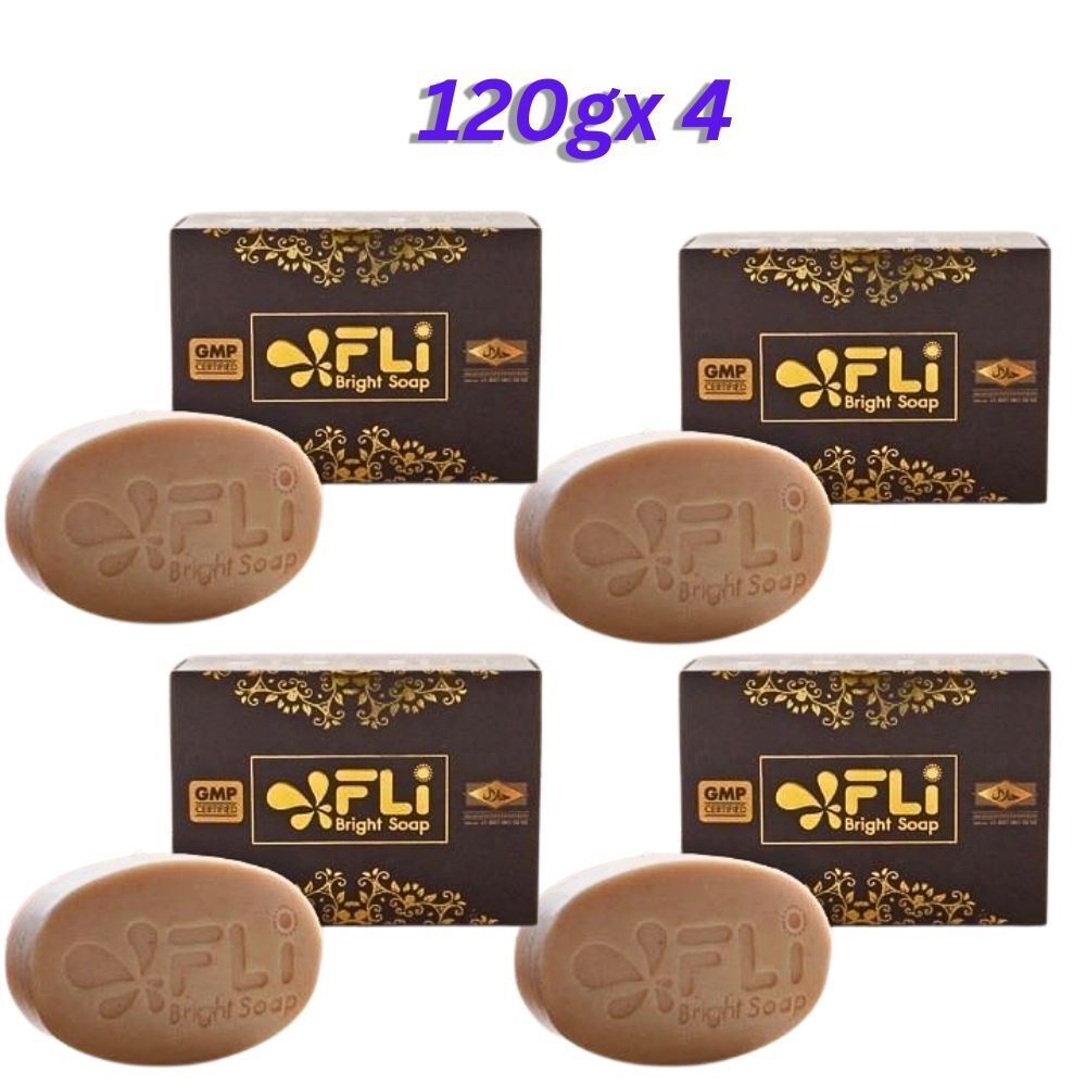 FLI Soap Bright Whitening Face Body Skin Health 9 Legendary Herb Reduce Freckles