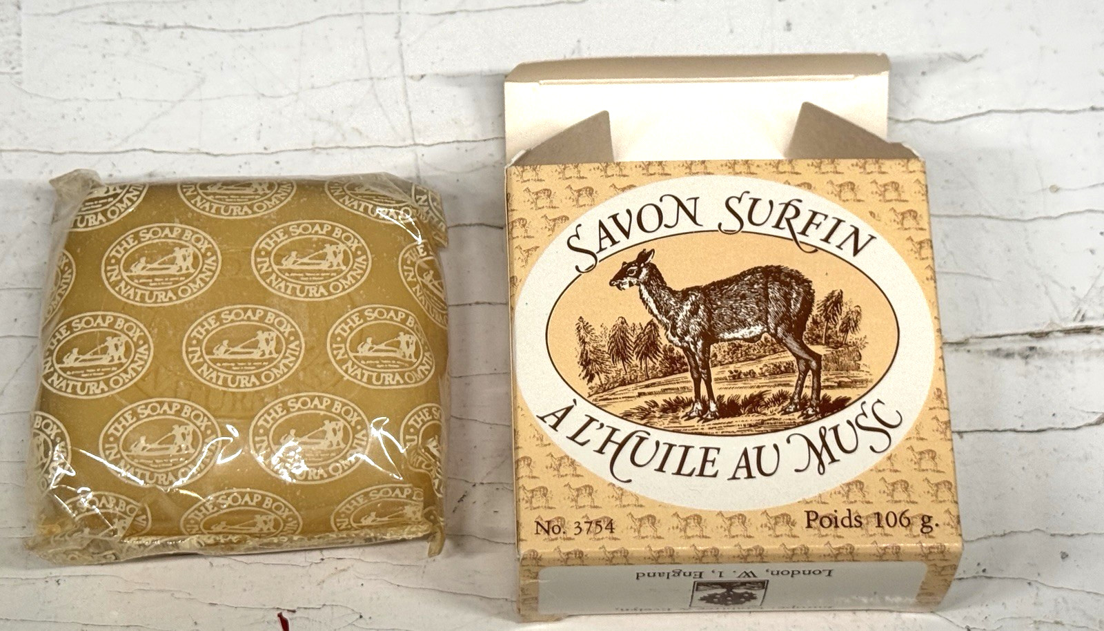 Scarce Vintage Crabtree & Evelyn OIL OF MUSK Soap 3.75oz. 1970’s NIB