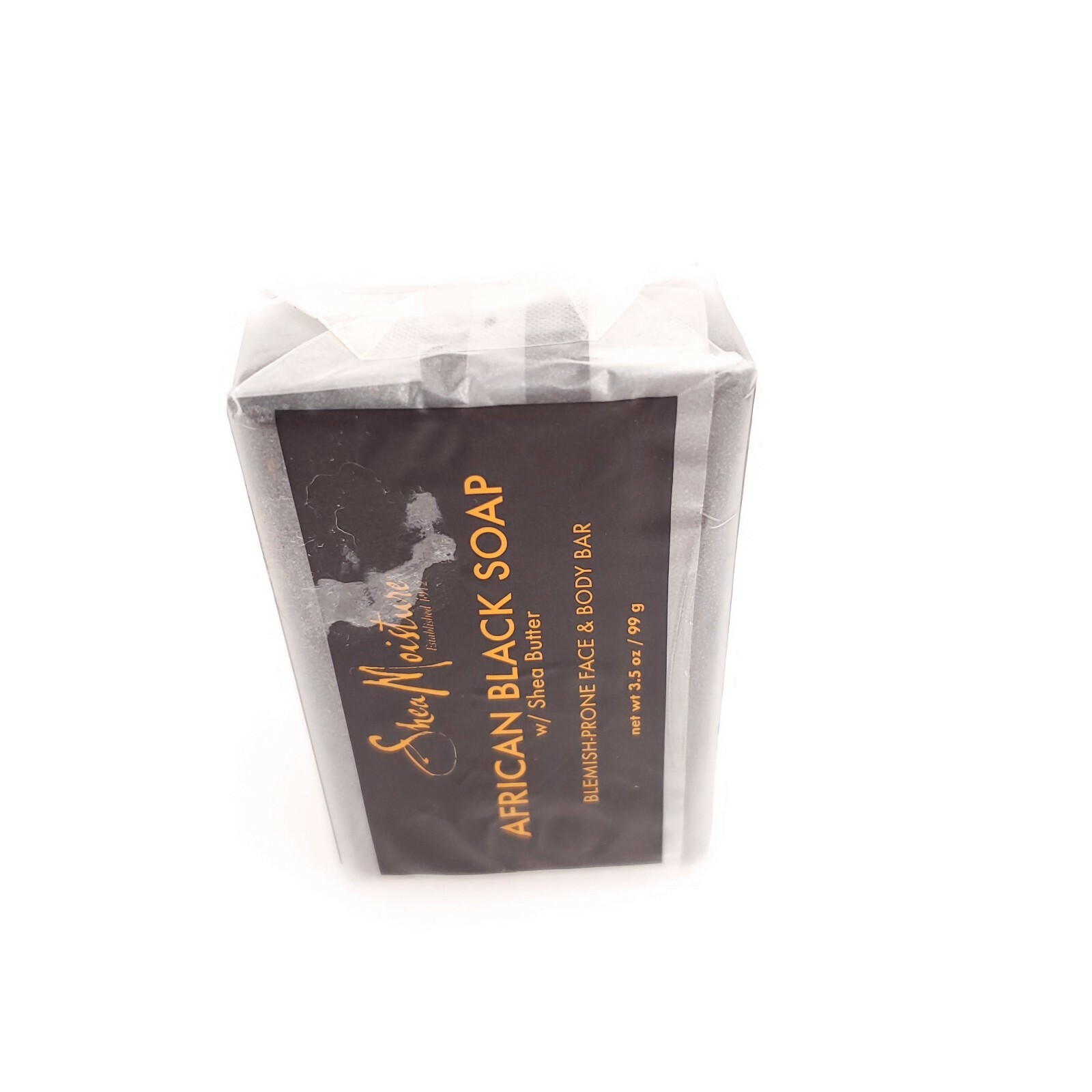 African Black Soap Shea Butter Moisture Blemish Face & Body Bar USA Seller
