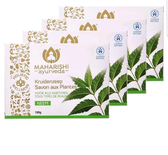 Maharishi Ayurveda Neem Soap (100g) + FREE DELIVERY PACK OF 4