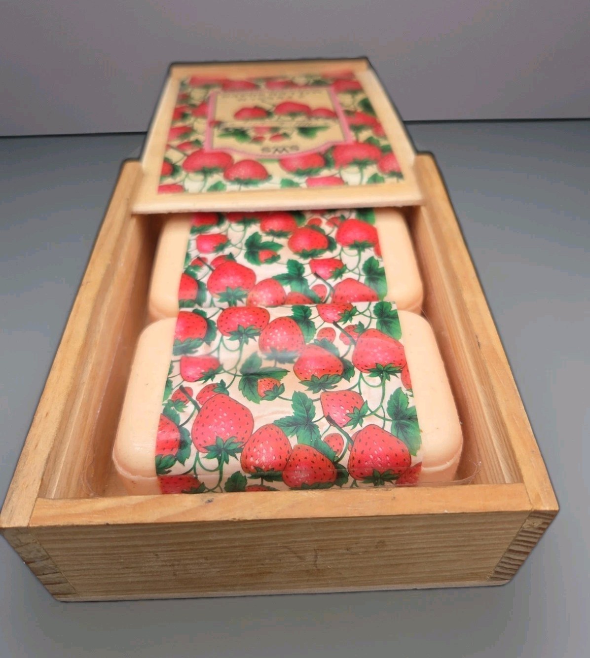 Vintage 2004 Tri-Coastal Design Wild Strawberry – Two Milled Soaps