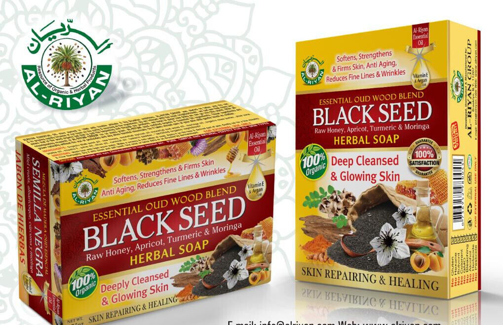 ORGANIC & 100% NATURAL HERBAL SOAP (Assorted Pack of 6)