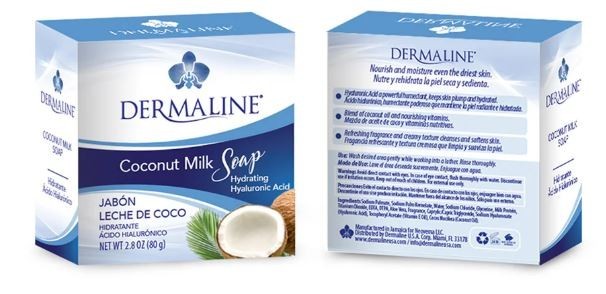 Dermaline Soaps 2.8 oz, Delicate fragrance soaps, Rosehip Oil, Coconut Milk….