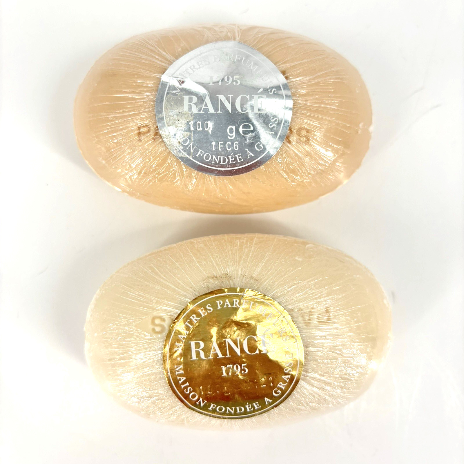 2X Rancé Maitres Parfumeurs Scented Soap 100g Each Eugenie Jasmine Royale NWT