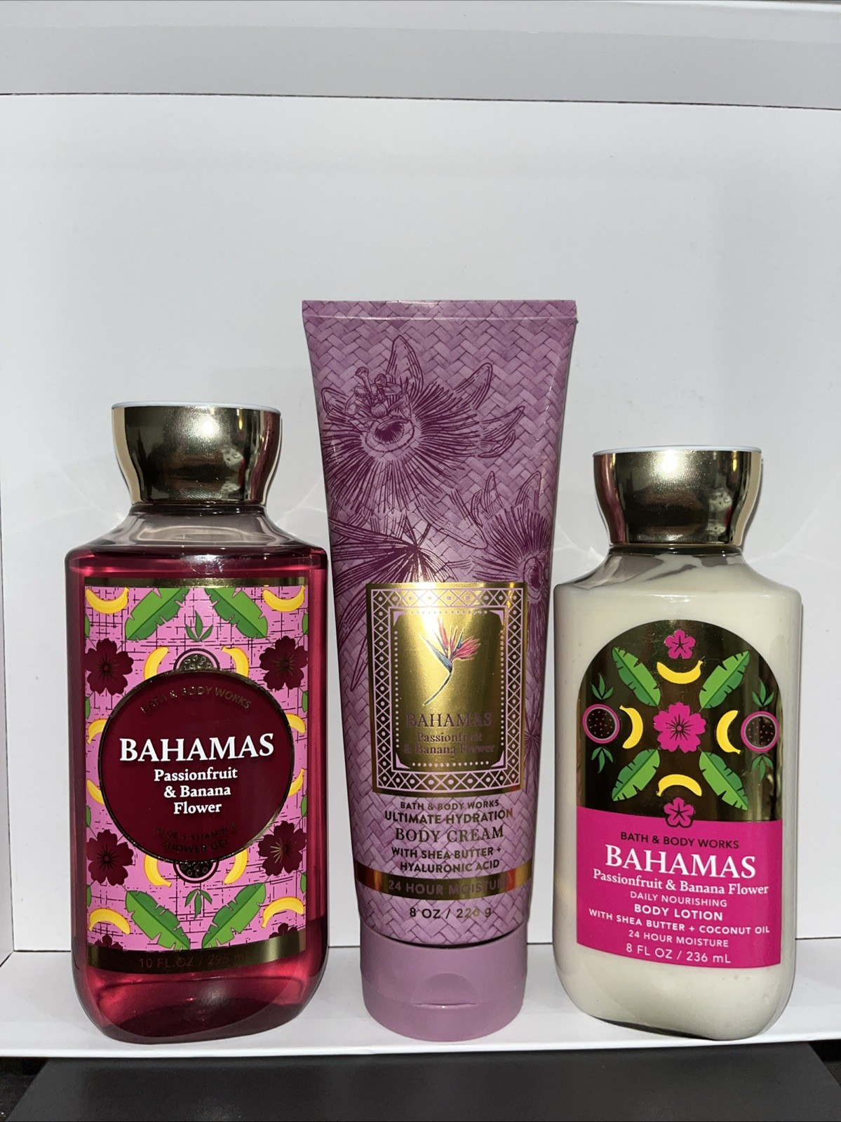 Bath & Body – Bahamas Passion Fruit & Banana Flower Kit