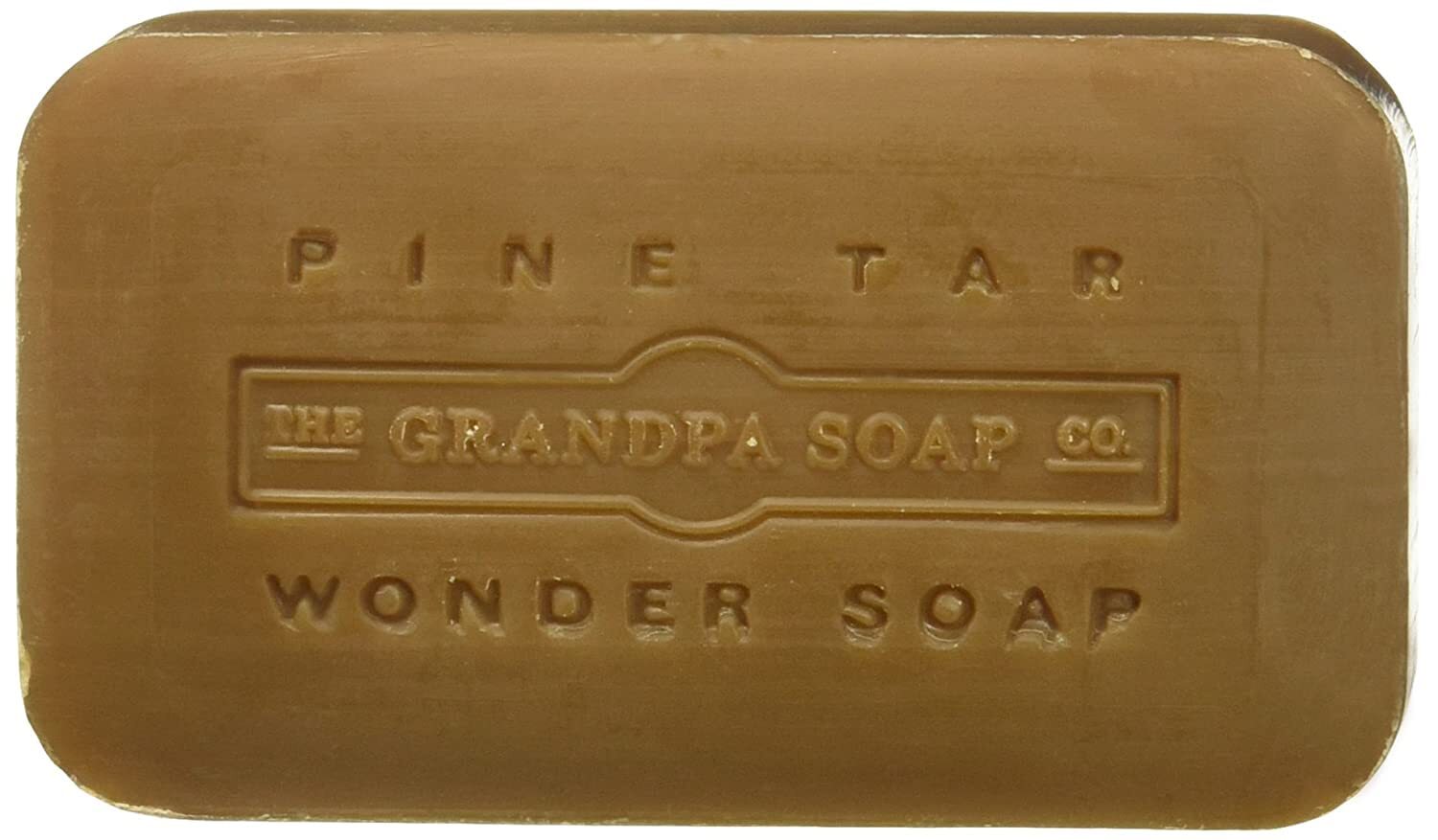 Grandpa’s Pine Tar Soap Pack Of 4 25 Ounce Natural Skin Cleanser And Shampoo