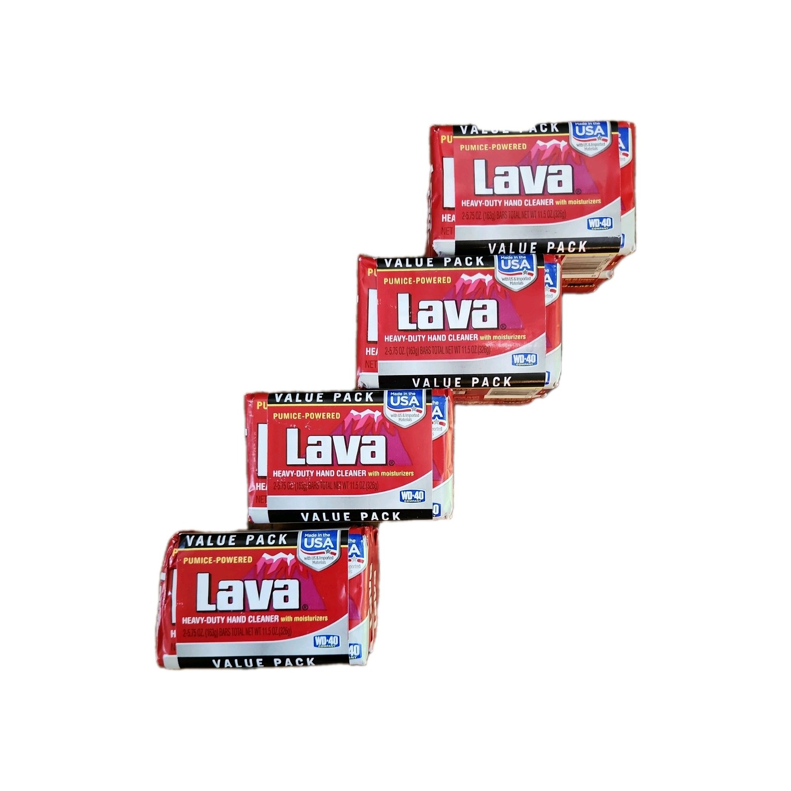 (8) Lava Soap Heavy-Duty Hand Cleaner pumice powered 5.75 oz Bar w/Moisturizer