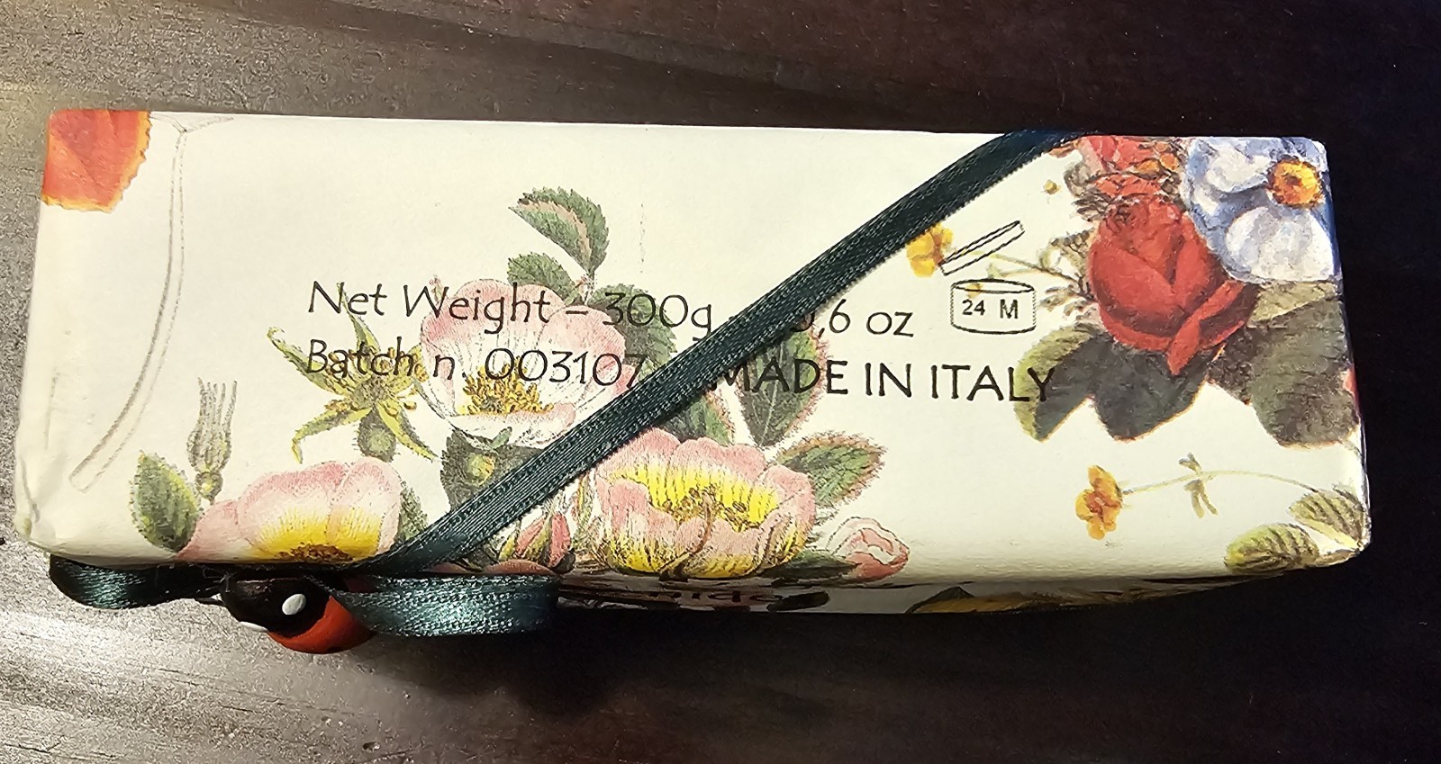 Lot Of 4 Luxury Italian Sapone Vegetable Bar Soaps ORCHID/PRIMROSE/LEMON/DAHLIA