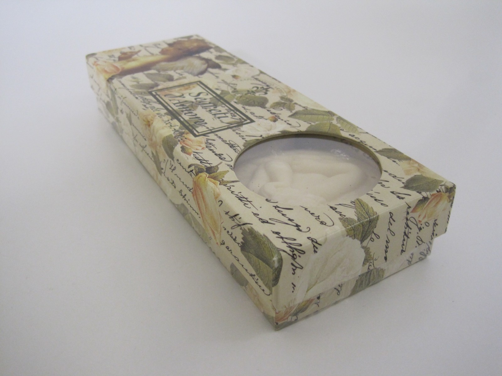 Saponificio Artigianale Fiorentino Angel Cherub Soaps Italy Handmade New in Box