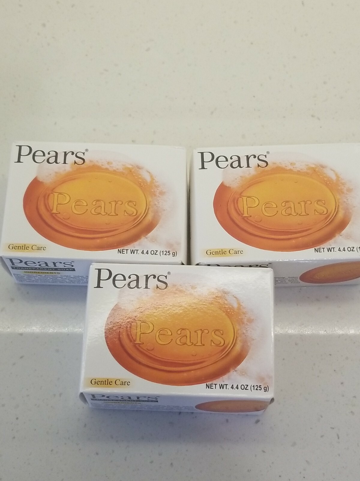 Pears Gentle Care Transparent Bar Soap, crafted for a refreshing moisturizing